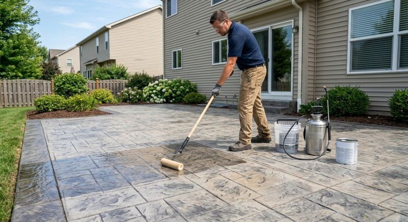 Sidewalk Concrete Sealing in Redmond, WA